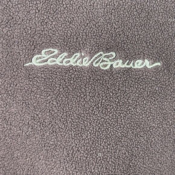 Eddie Bauer Purple Quarter Zip Fleece Pullover Size Small - Picture 6 of 10